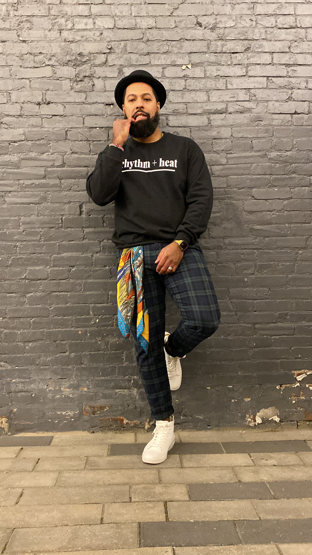 Rhythm + Heat Logo Crewneck Sweatshirt